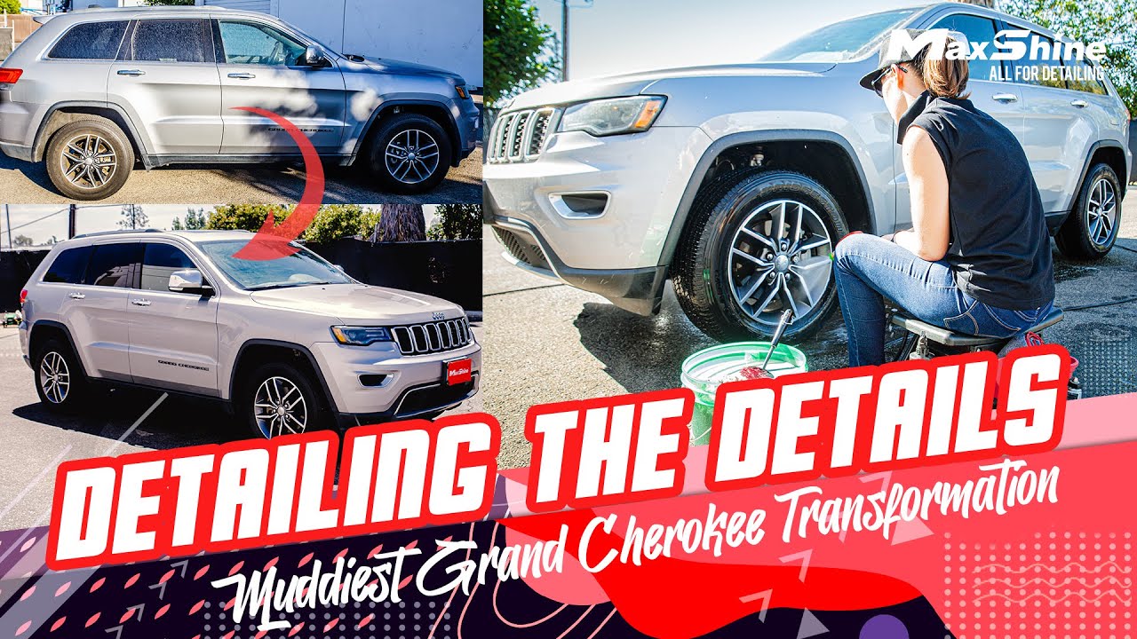 Muddiest Grand Cherokee Transformation Detail Wash Car Detailing