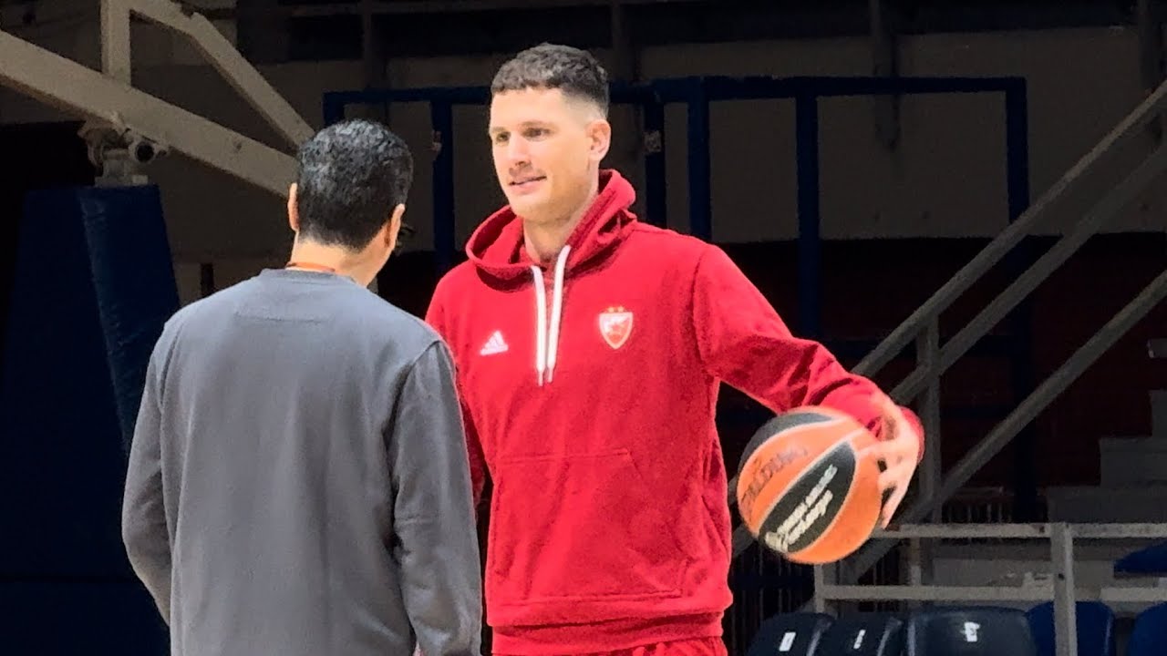 Trening Crvene zvezde pred Monako (11.11.2024.)