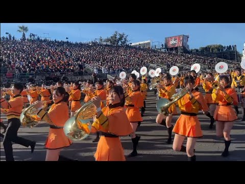 KYOTO TACHIBANA corner turn Rose Parade 2025 part 3