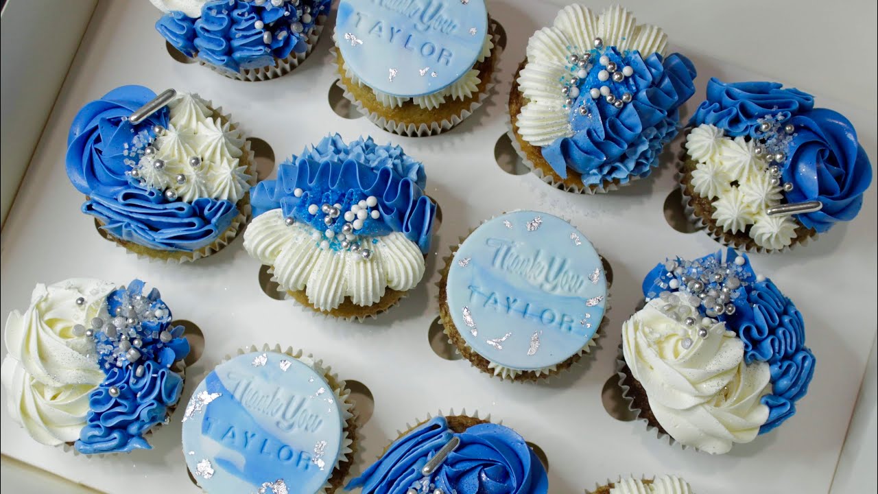 Decoración de cupcakes en boquillas | Fiorella Cake