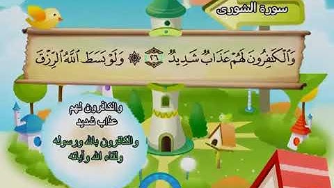 سورة الشورى 23 30