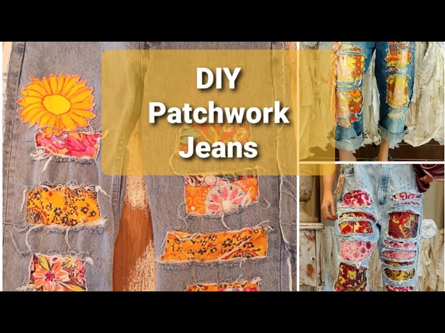 DIY Patchwork (+Upcycled) Denim – Honestly WTF