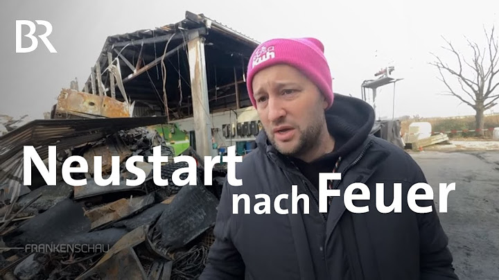 Neustart für Hofmolkerei: Überlebt die "Rosa Kuh" das Branddesaster? | Frankenschau | BR