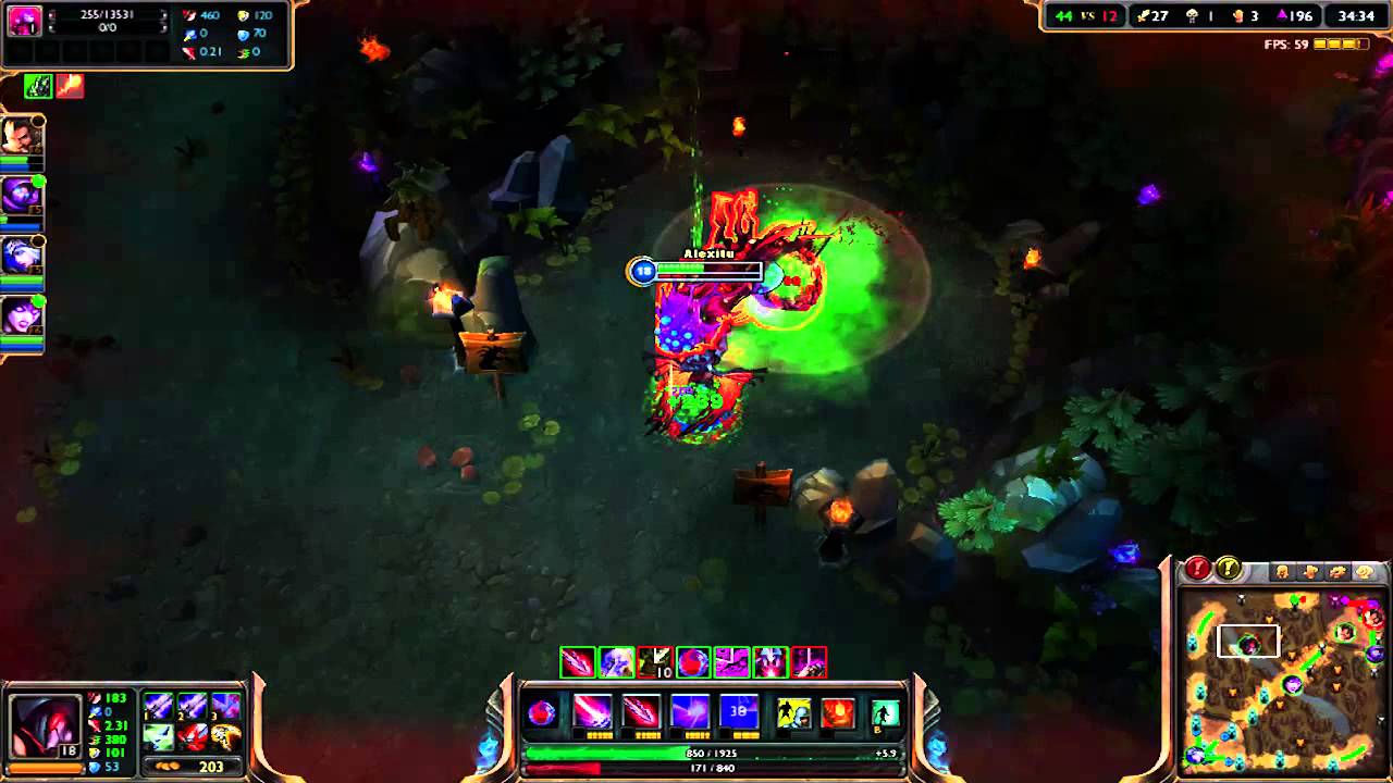 Aatrox Review Champ (Solo Baron)