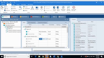 Automation Tricentis Testing using Tosca Commander