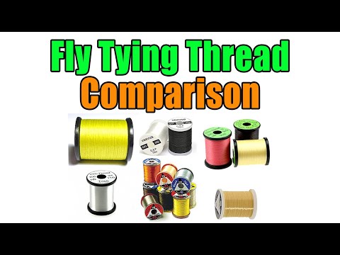 Fly Tying Thread Comparison UTC UNI & Veevus - Fly Tying Basics
