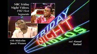 NBC Friday Night Videos (Malcolm-Jamal Warner, Ahmad Rashad) 1987