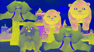 HICKORY DICKORY DOCK-RANDOM COLOR EFFECTS//FOUR ANIMALS IN THE CLOCK EFFECTS
