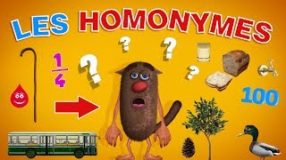 Foufou - Les Homonymes (Learn homonyms for kids) Serie 01 4k