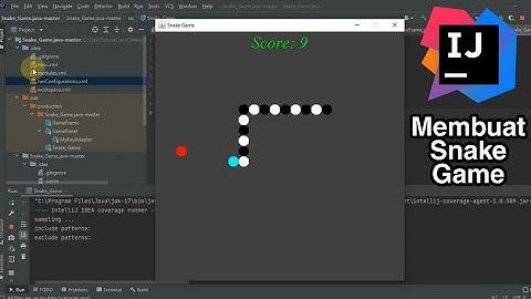 Cara membuat Snake Game menggunakan Intellij IDEA Java