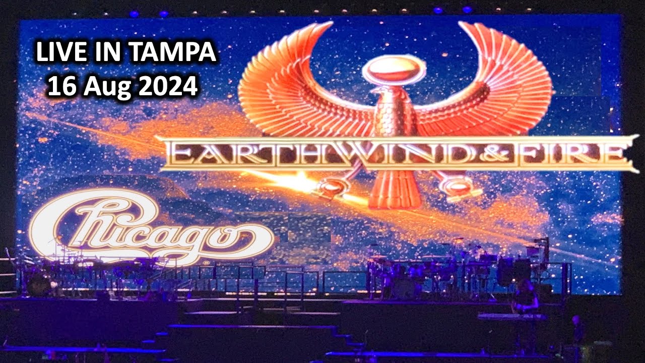 Earth, Wind & Fire. Live in Tampa / Земля Ветер и Огонь концерт
