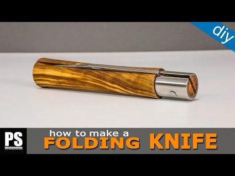 Video: How To Make A Folding Knife