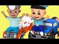 Police Car, Fire Truck, Ambulance, Monster Truck + More Nursery Rhymes | Kids Cartoon