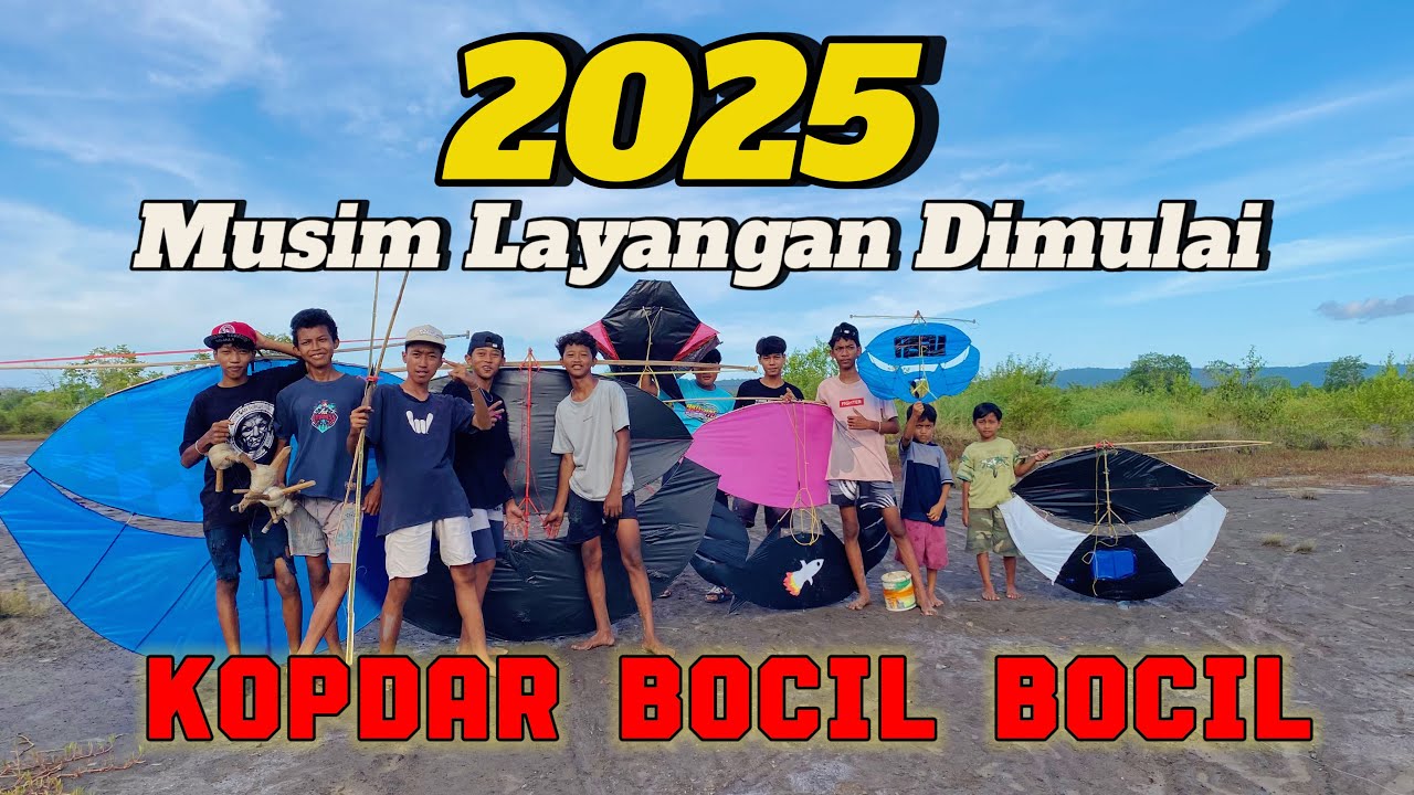 Dimulai dari Bocil Bocil KOPDAR Layangan Awal Musim 2025