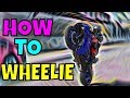 HOW TO WHEELIE ! (2018 Yamaha R6)