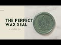 How to Make the Perfectly Rounded Wax Seal: A Card Hack