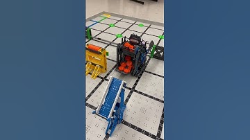 Autonomous couldn’t finish in 1 mins. #slapshot #vexiq #robotics #stem #vex