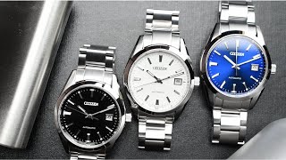 Closer Look:At The Citizen Automatic White Ref:NB1050-59A, Black Ref:NB1050-59E, Blue Ref:NB1050-59L