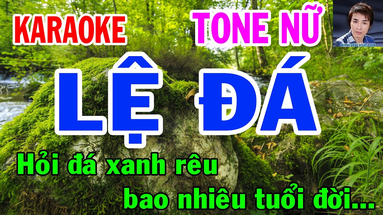 Karaoke  Lệ Đá Tone Nữ  Nhạc Sống  gia huy beat