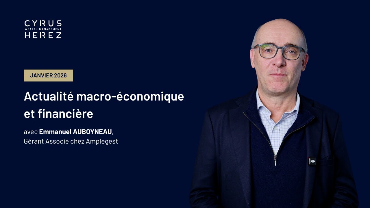 L'actualité macro-économique et financière - janvier 2026