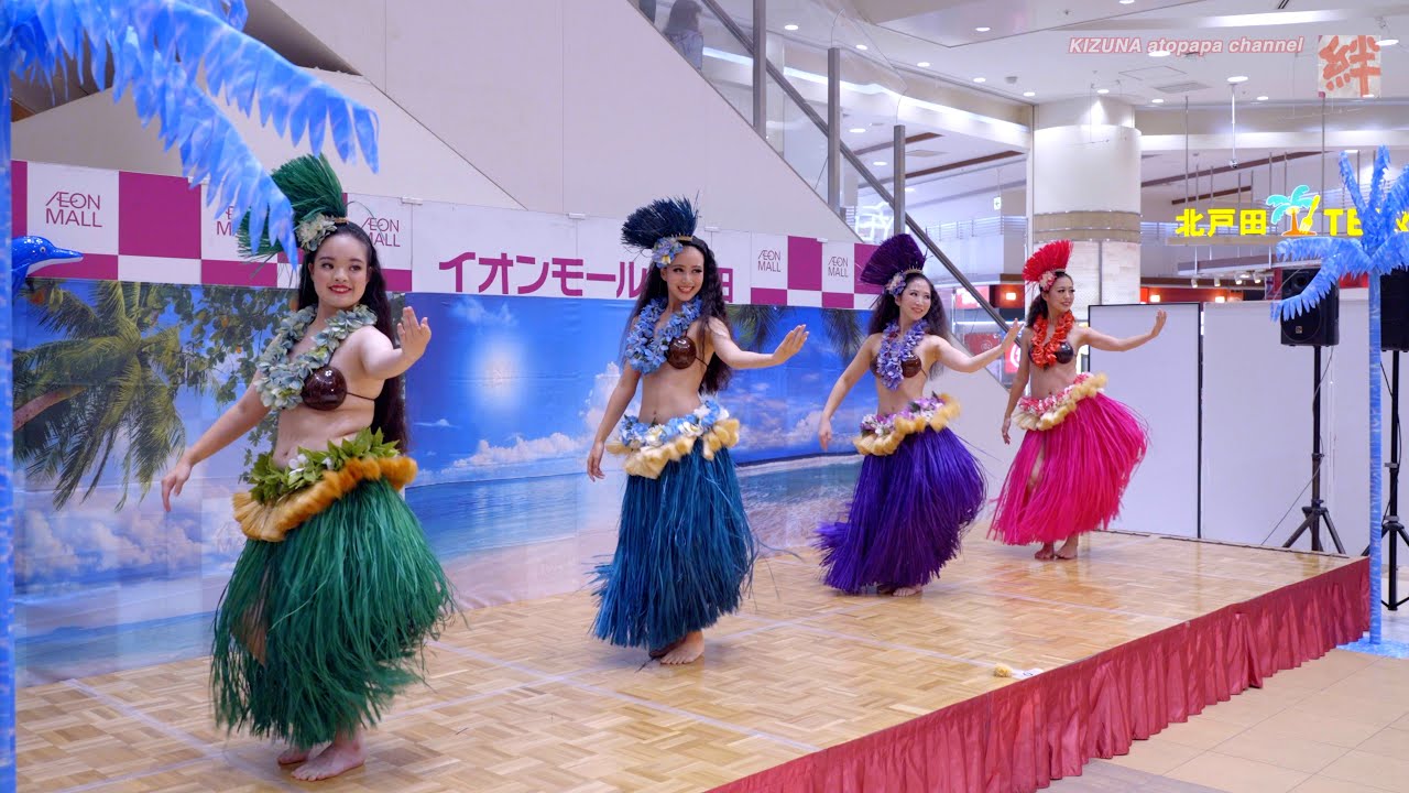タヒチヌイ「南国イベント タヒチアンダンスショー」イオンモール北戸田 2024.7.20
