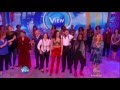 The on your feet cast performs on the view  on your feet