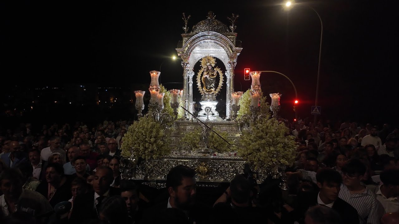 Subida de la Virgen de la Cinta Huelva 2024 4K