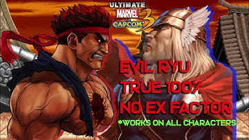 Evil Ryu TOD No X-Factor UMVC3