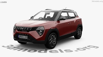 Mahindra XUV 3XO 2024 3D model by 3DModels.org