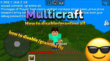 How to disable multicraft commands [disable privileges] #multicraft