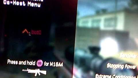 COD4 oX-Ronnie-Xo Mod Menu