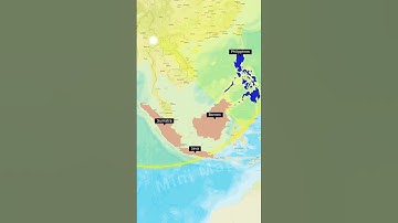 This region holds over half of the global population #shorts #geography #countries #map