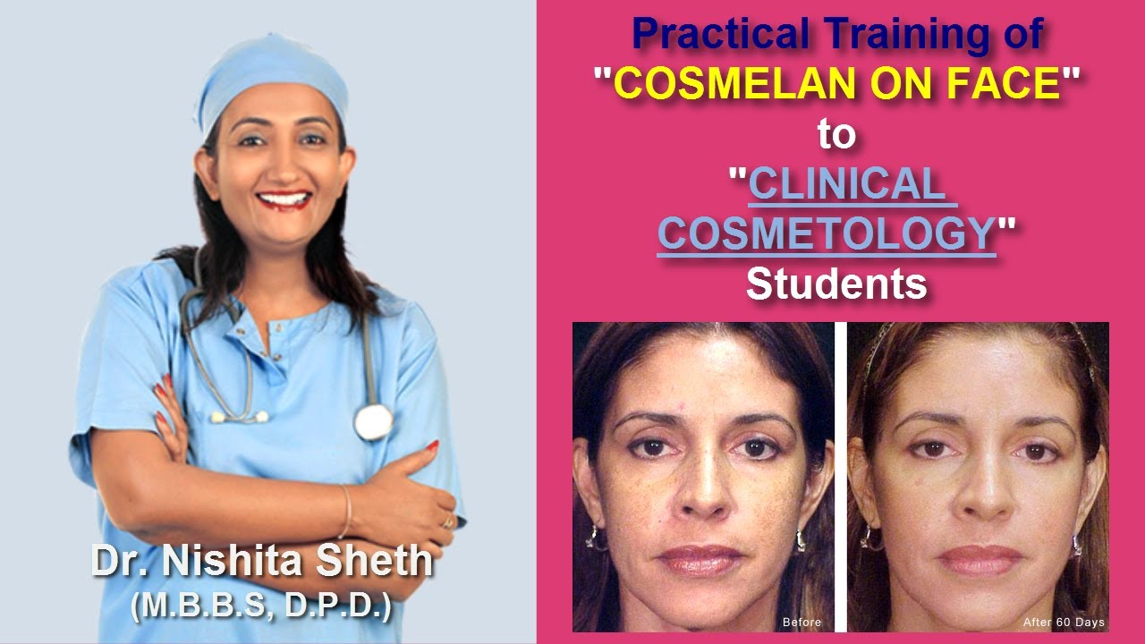 Cosmelan treatment on FACE - Training to DNCC Academy Students