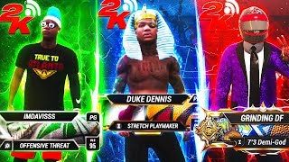 My FIRST GAME on PS4 I got CARRIED by Duke Dennis & ImDavisss UNDEFEATED DUO!! Best Build NBA 2K20