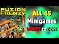 ALL Fuzion Frenzy Minigames From WORST to BEST