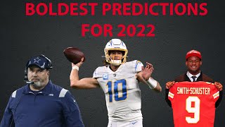 10 BOLD Predictions For The 2022 NFL Season