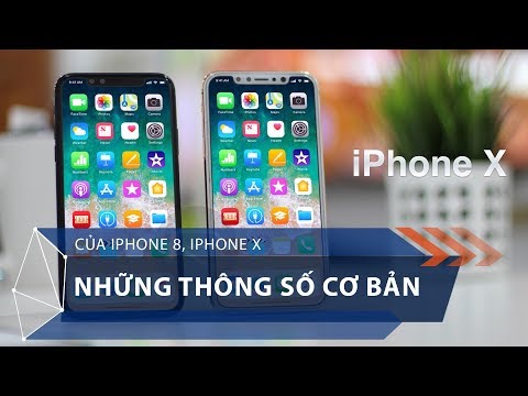 Những thông số cơ bản của iPhone 8, iPhone X | VTC1