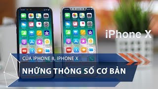 Những thông số cơ bản của iPhone 8, iPhone X | VTC1