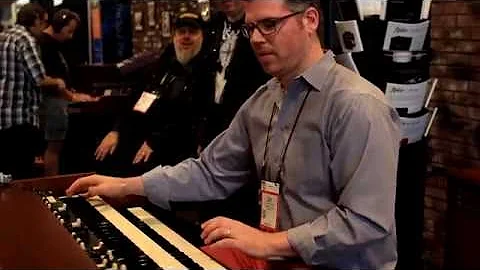 Jim Alfredson on the Hammond XK-5