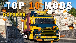 Top 10 Ets2 Mods - October 2025 Euro Truck Simulator 2 Mods Resimi