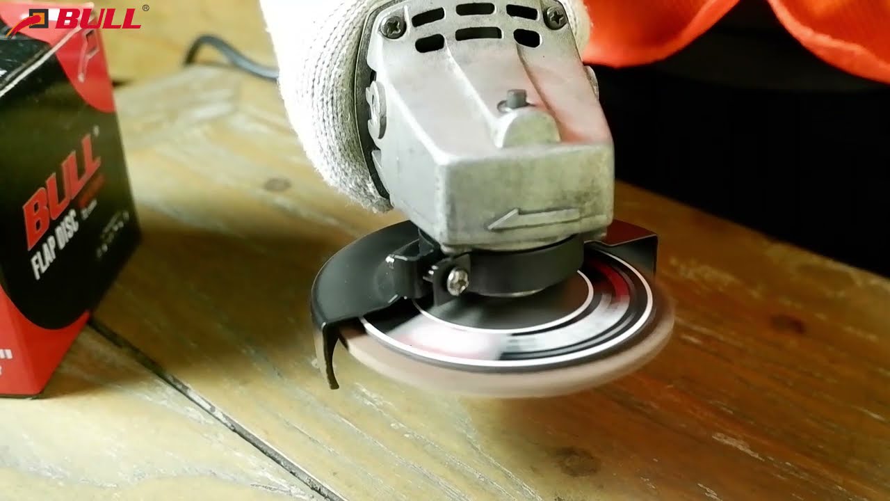 Amplas susun/ flap disc 4” BULL