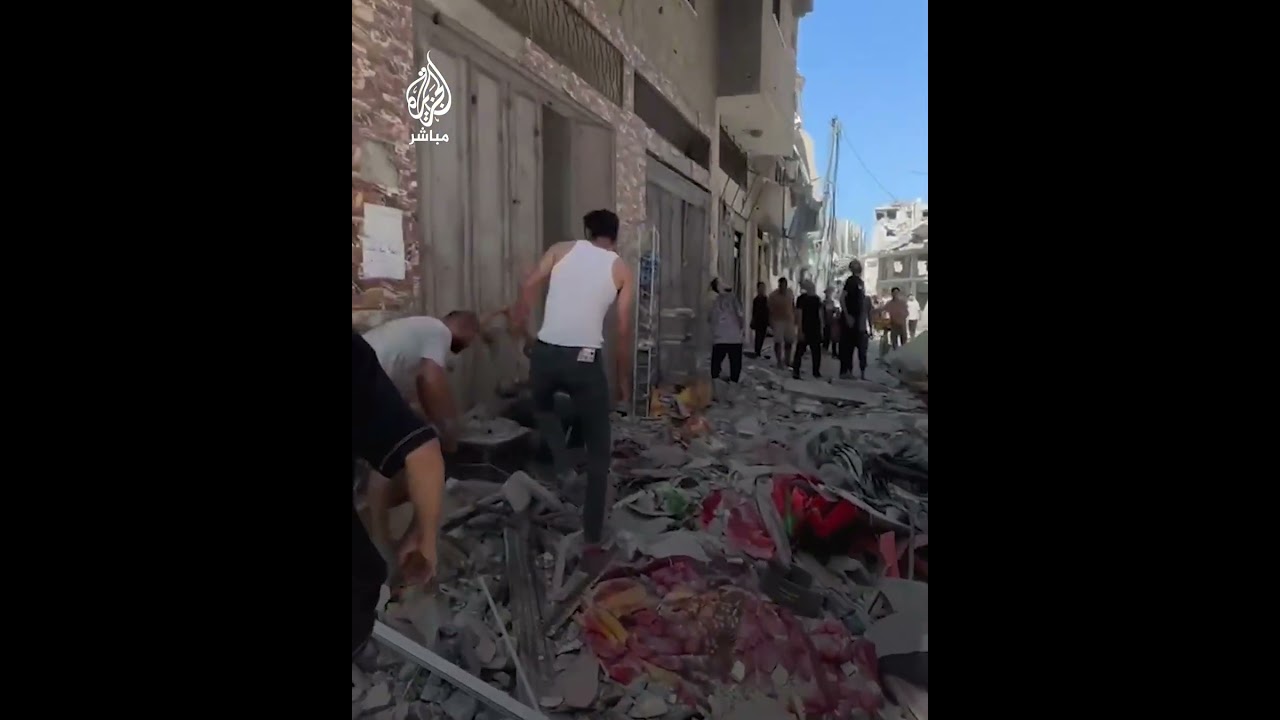 شهيد وعدد من الجرحى بينهم أطفال إثر استهداف الاحتلال مبنى في مخيم الشاطئ غربي مدينة غزة