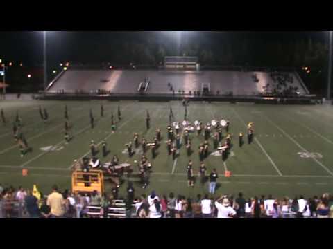 Gladiator Band and Colorgaurds FIRST PERFORMANCE!