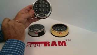 SafeLogic Series - How to change the batteries - SecuRam