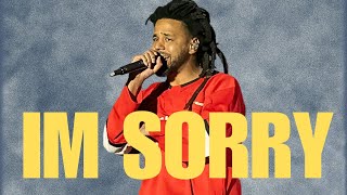 J Cole Apologizes For "7 Minute Drill" Kendrick Diss