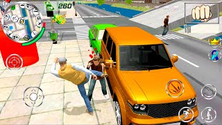 Russian Car Driving Gangster - Real Gangster Simulator Grand City | Android Games 2021 screenshot 3