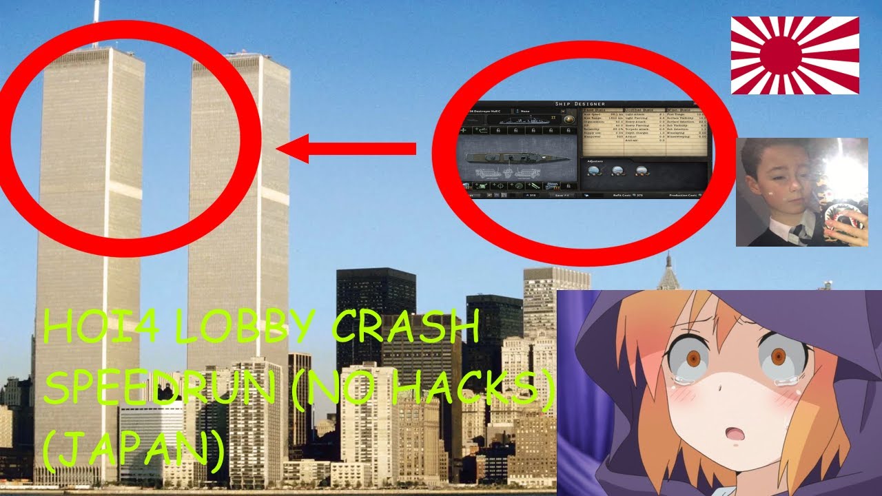 HOI4 MP CRASH SPEEDRUN (NO HACK) (JAPAN)