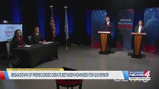 Mazzei, Munson spar over education, taxes and smelter in likely only governor debate