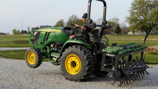 Meh! Independent Steering Brakes ARE FOR LOSERS! Compact Tractor BEGINNER LESSON!