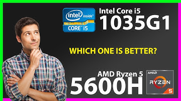 INTEL Core i5 1035G1 vs AMD Ryzen 5 5600H Technical Comparison